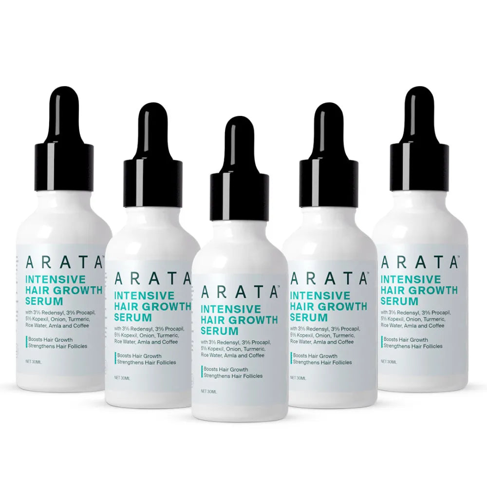 150-Day Value Pack for Fuller, Denser, Thicker Hair Regrowth | Intensive Hair Growth Serum (Pack of 5)