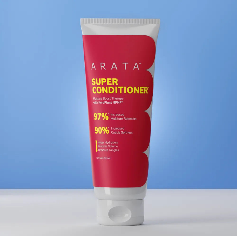 Vegan Keratin & Rice Water Super Conditioner™ for Dry, Frizzy & Damaged Hair - Travel Pack- 50ml BYOB