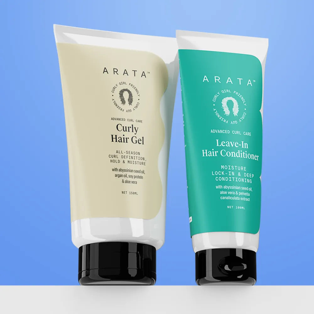 Advanced Curl Care Duo | Curly Hair Gel 150ml + Leave-In Conditioner 100ml