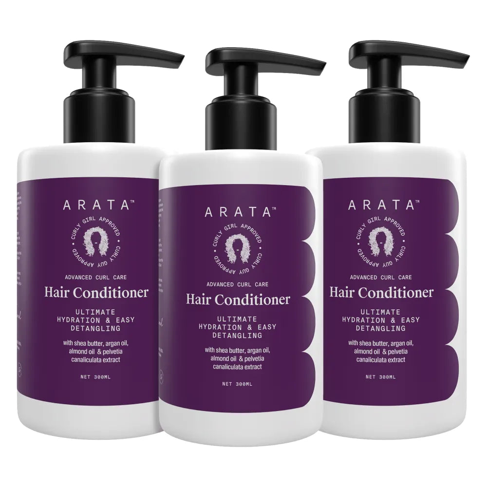 Advanced Curl Care Rinse Off Conditioner Pack of 3 (900 ML)