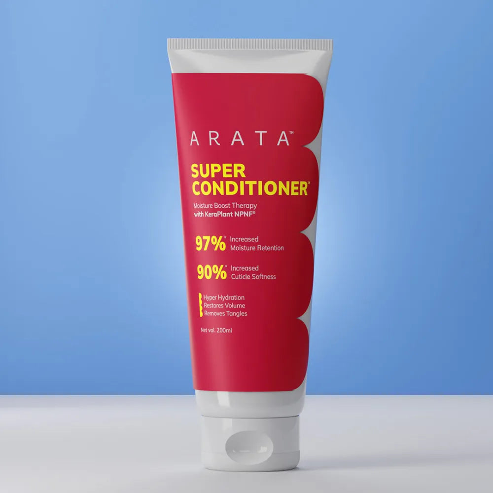 Vegan Keratin & Rice Water Super Conditionerª for Dry, Frizzy & Damaged Hair - 200ml