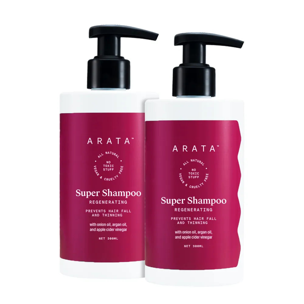 Super Shampoo Pack of 2 (600 ML)