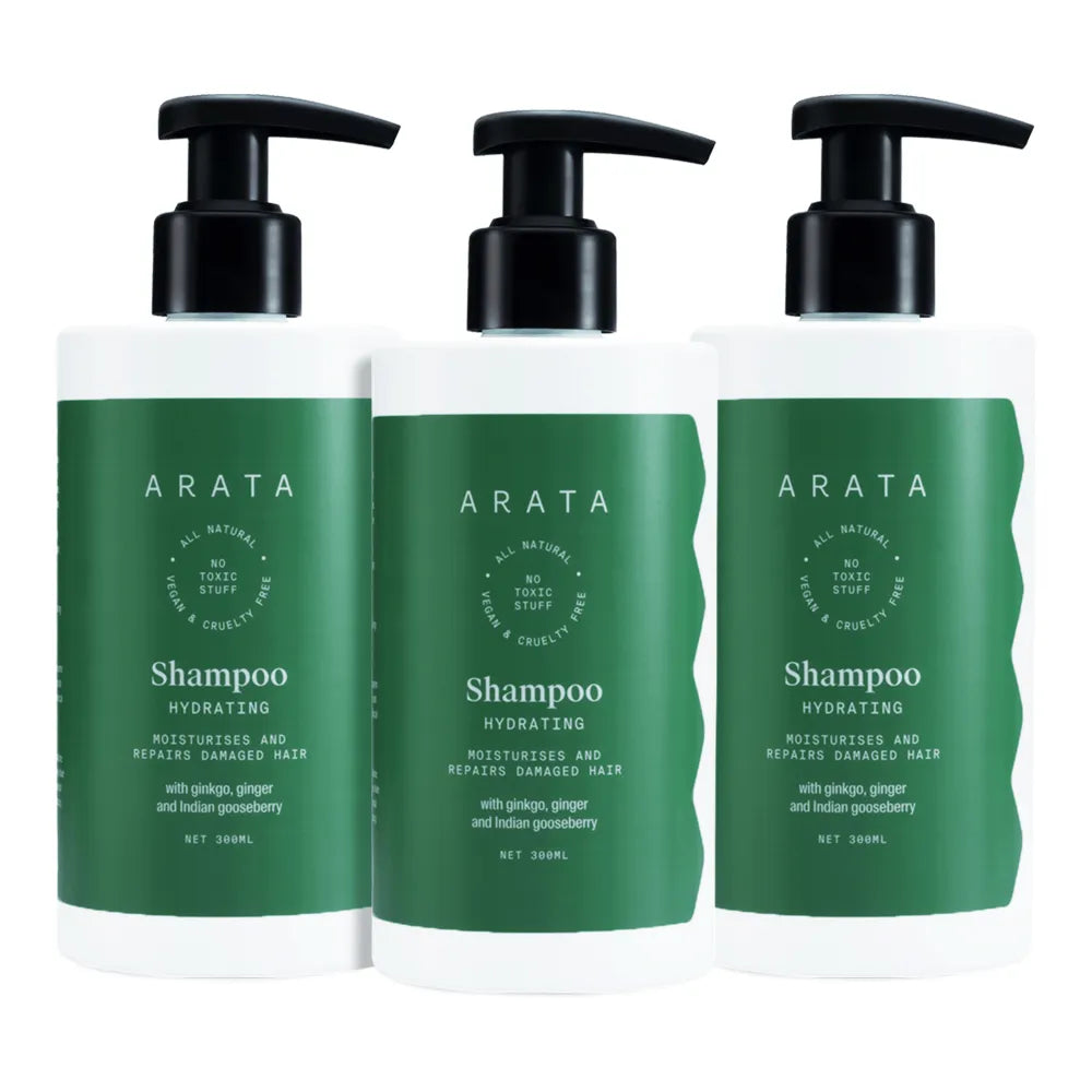 Hydrating Shampoo Pack of 3 (900 ML)