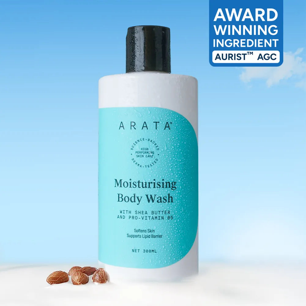 Moisturising Body Wash for Dry and Dehydrated Skin with Shea Butter | Softens Skin | 300ml (BYOB)