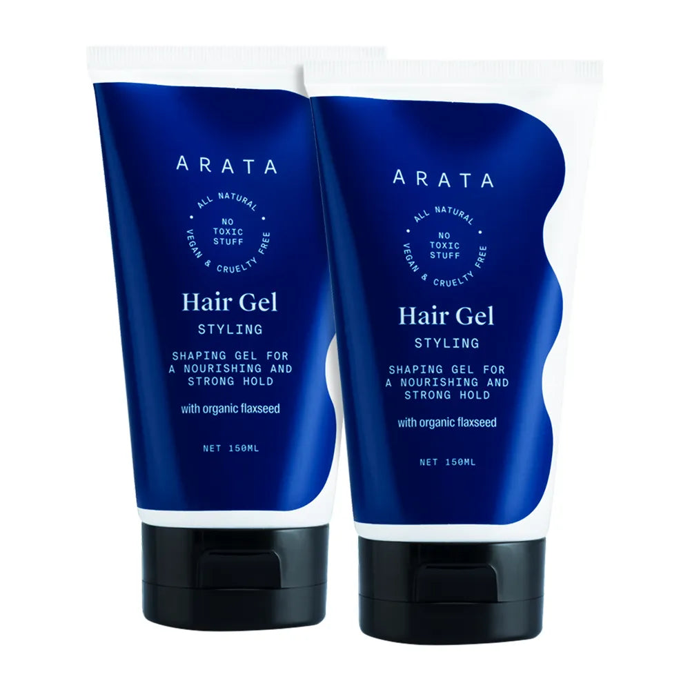 Arata Styling Hair Gel Pack of 2 (300 ML)