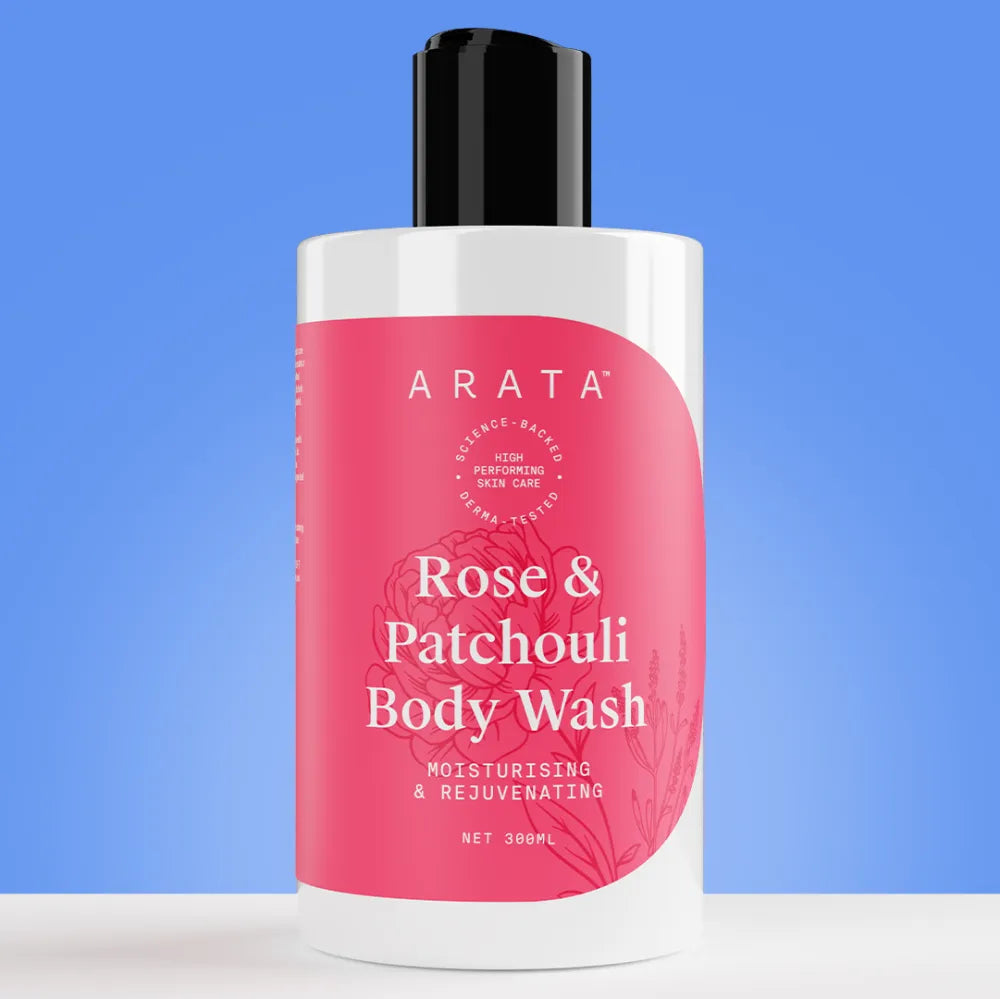 Arata Rose & Patchouli Body Wash 300 ML BYOB