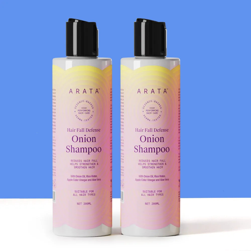 Hair Fall Defense Onion Shampoo Pack of 2 - 400ml