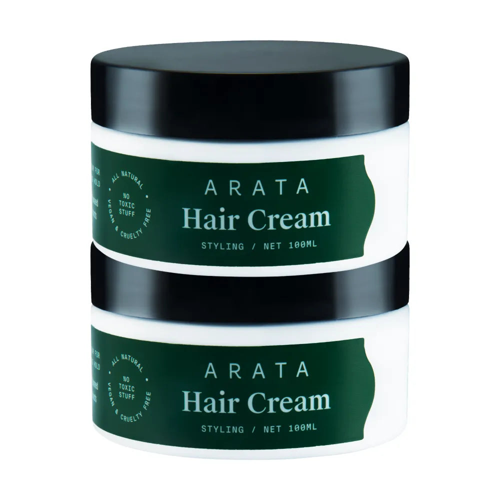 Arata Styling Hair Cream Pack of 2 (200 ML)