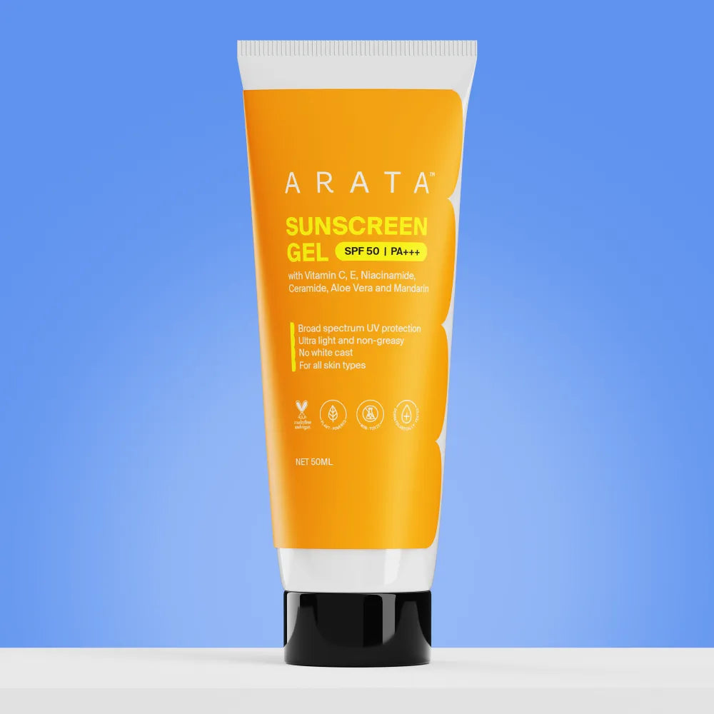Sunscreen Gel with SPF 50, PA+++ (SSS)