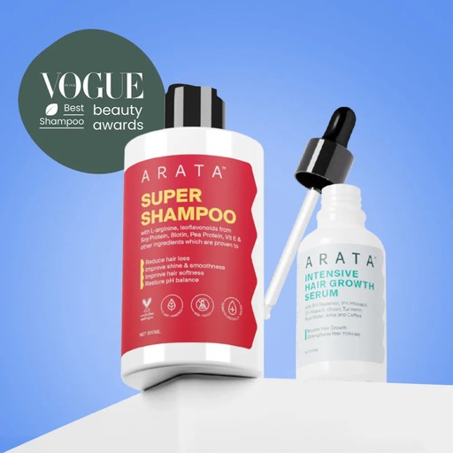 [ANGSC1] Grow Strong Combo - Super Shampoo 300ml + Serum 30ml