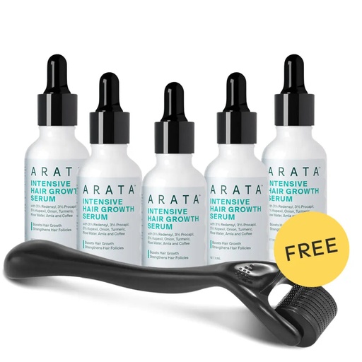 [ANGS03] 150-DAYS HAIR GROWTH KIT | INTENSIVE HAIR GROWTH SERUM (PACK OF 5)
