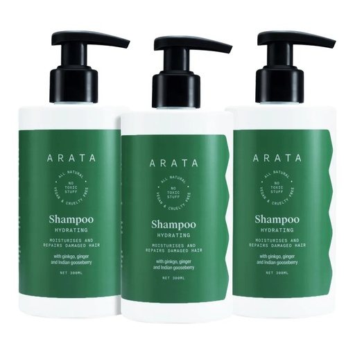 [ANCB125] Hydrating Shampoo Pack of 3 (900 ML)