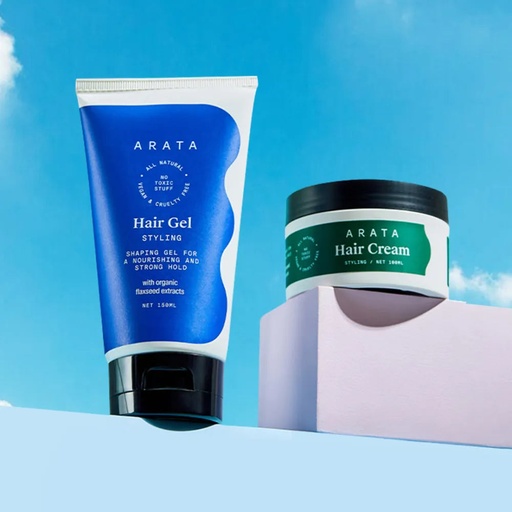 [ANCB01] Hair Styling Combo | Hair Styling Gel 150ml + Hair Styling Cream 100ml