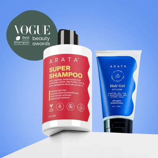 [ANDSC1] Dazzle Style Combo - Super Shampoo 300ml + Hair Styling Gel 150ml